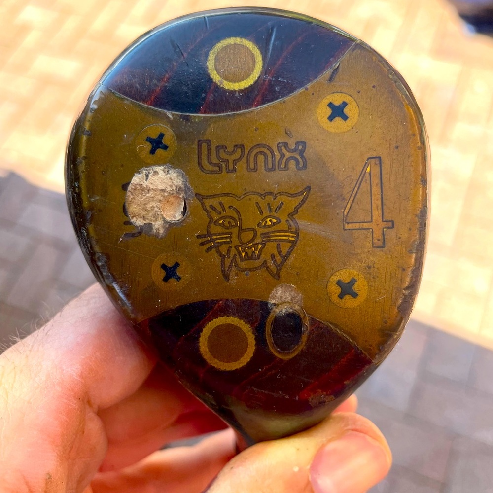 Vintage golf club Lynx